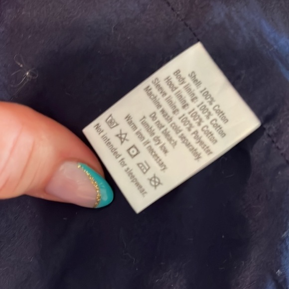 Janie and Jack Jacket & Hood Kids Size 18-24 Mos. Cotton Green Zipper - Picture 8 of 10